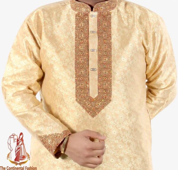 luxurious কালার কাতান পাঞ্জাবি – কোড: LM-300 - Image 2