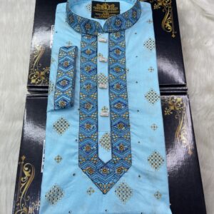 স্পেশাল ধুতি কটন পাঞ্জাবি – কোড: RS-100